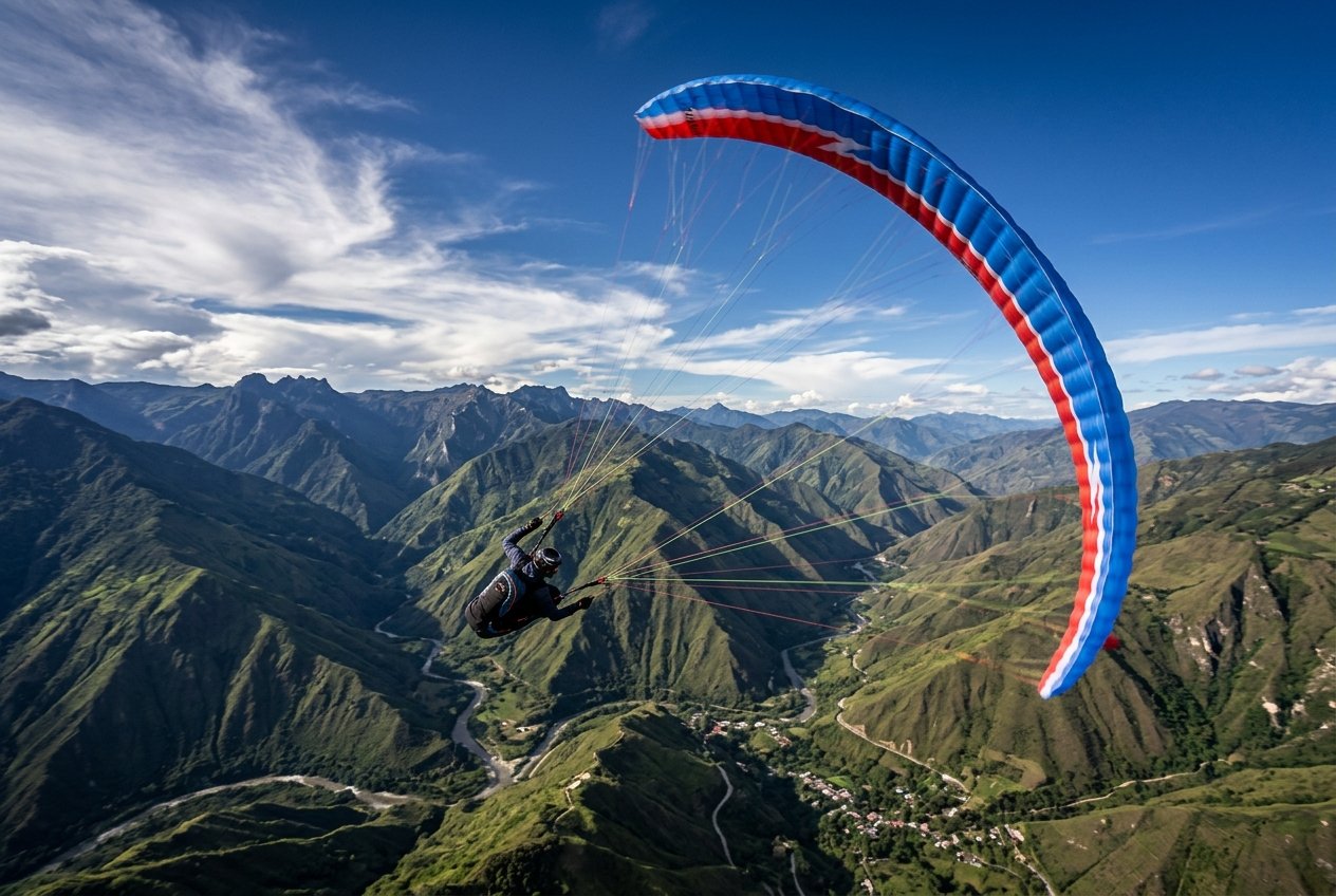 Vuelo Acrobático Adrenalina – maniobras sobre las montañas de Colombia